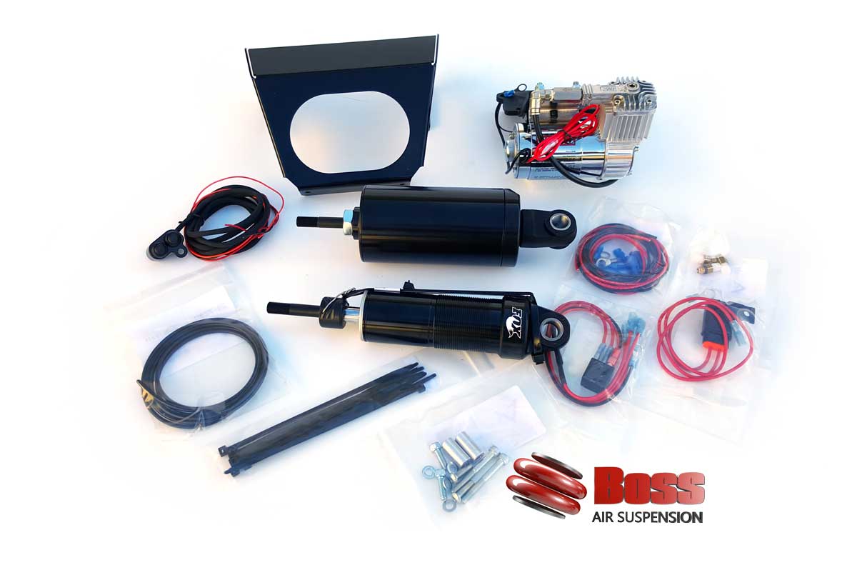 ACCESSORIESHD SAS Rear Air Ride Suspension For HARLEY DAVIDSON and Custom Softails 2000 TO PRESENT 