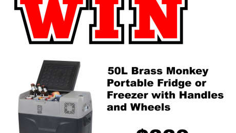 Win 50L Brass Monkey, Portable Fridge or Freezer